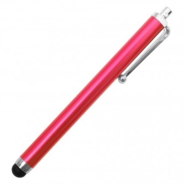 Stylus uni, červený, pro kapacitní dotykové displeje