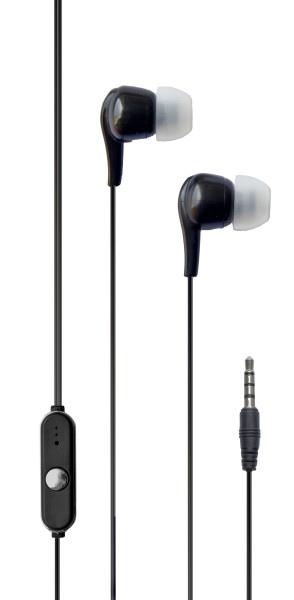 Sluchátka hands free stereo Aligator RX430/R12/R20 s tlačítkem, originální