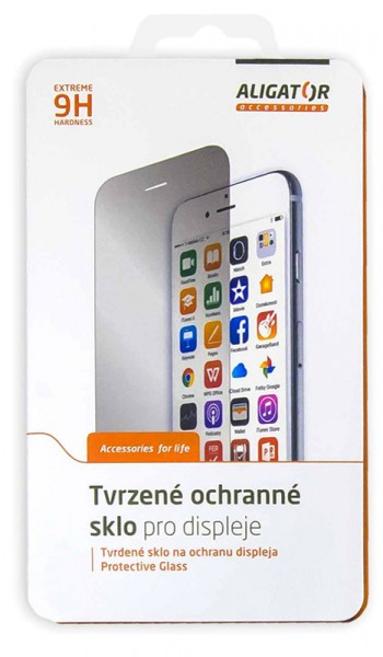 Ochranné sklo print iPhone 6 bílá