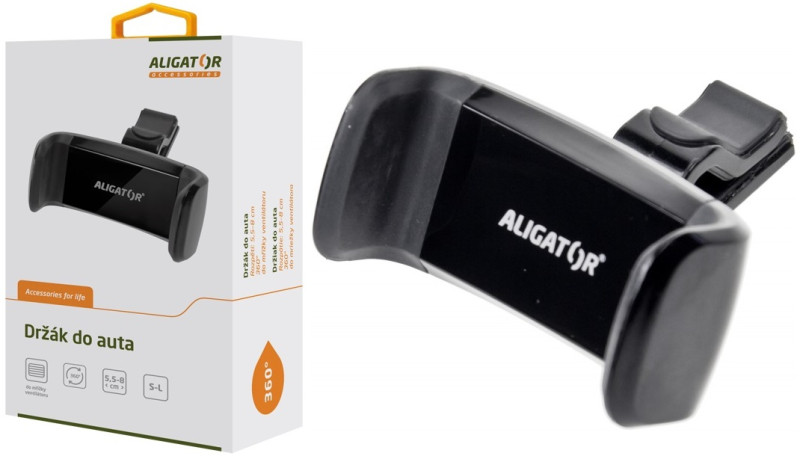 Aligator HA07 miniaturní držák do ventilační mřížky