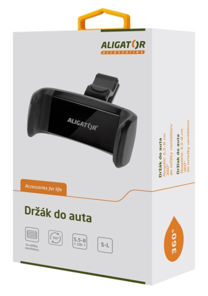 Aligator HA07 miniaturní držák do ventilační mřížky