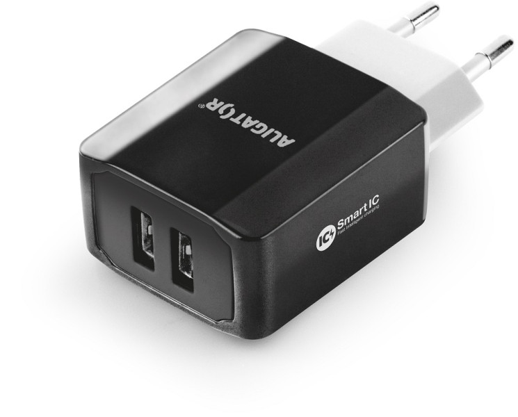 Nabíječka cd ali iPhone/iPad 2xUSB výst. 3,4A, Smart ic,čená
