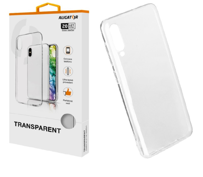 Pouzdro TRANSPARENT ALIGATOR Samsung Galaxy A50/A30s
