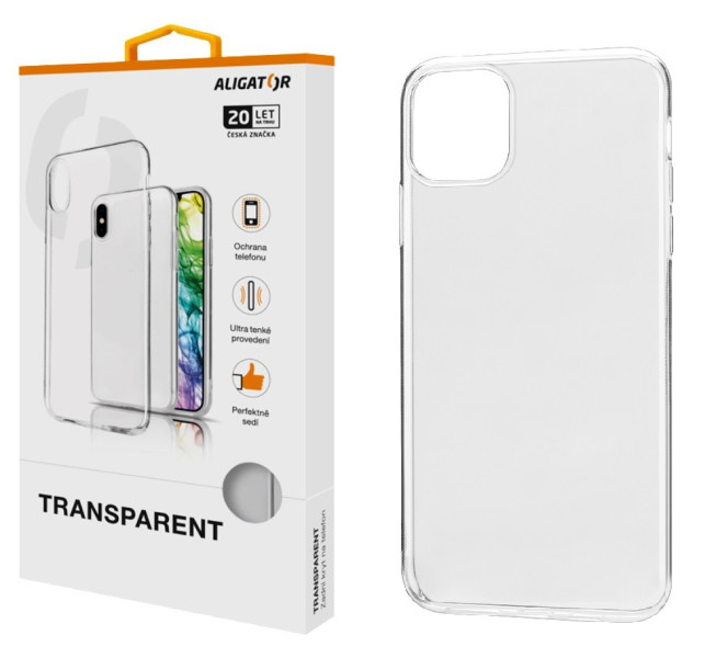 Pouzdro TRANSPARENT ALIGATOR Apple iPhone 11 Pro Max