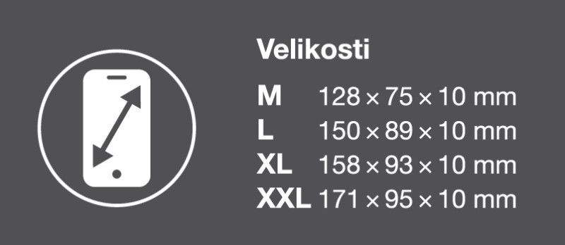 Pouzdro ALIGATOR UNI-POCKET velikost M (128*75*10), černá