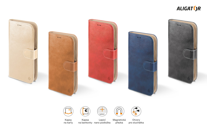 Pouzdro ALIGATOR UNIVERSE 20, velikost XXL (170*83), zlatá