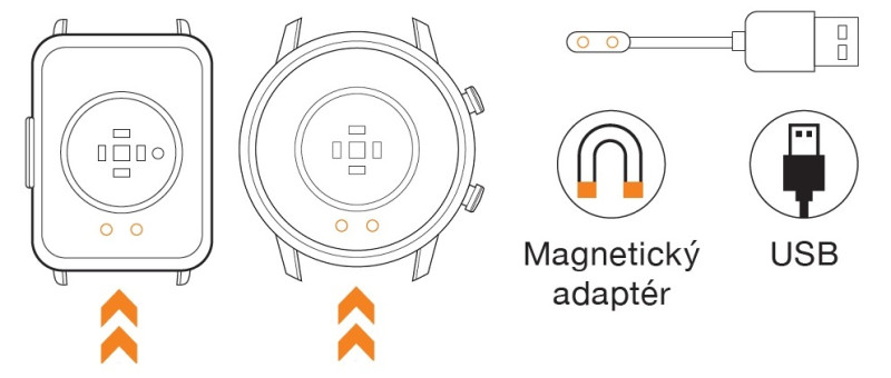 Nabíjecí magnetický adaptér pro Aligator Watch Pro + Aligator Watch Life
