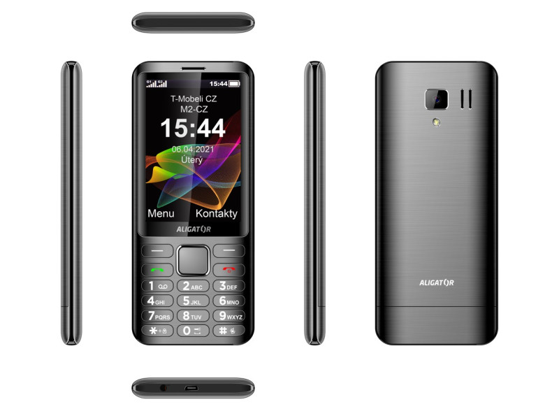 Aligator D950 dual SIM antracit