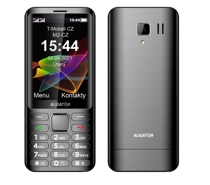 Aligator D950 dual SIM antracit