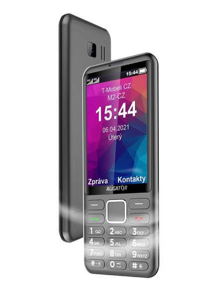 Aligator D950 dual SIM antracit