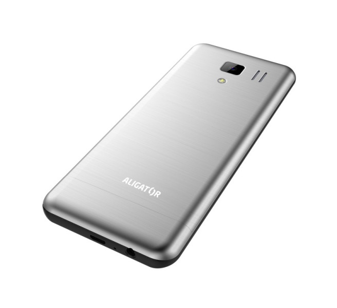 Aligator D950 dual SIM stříbrný