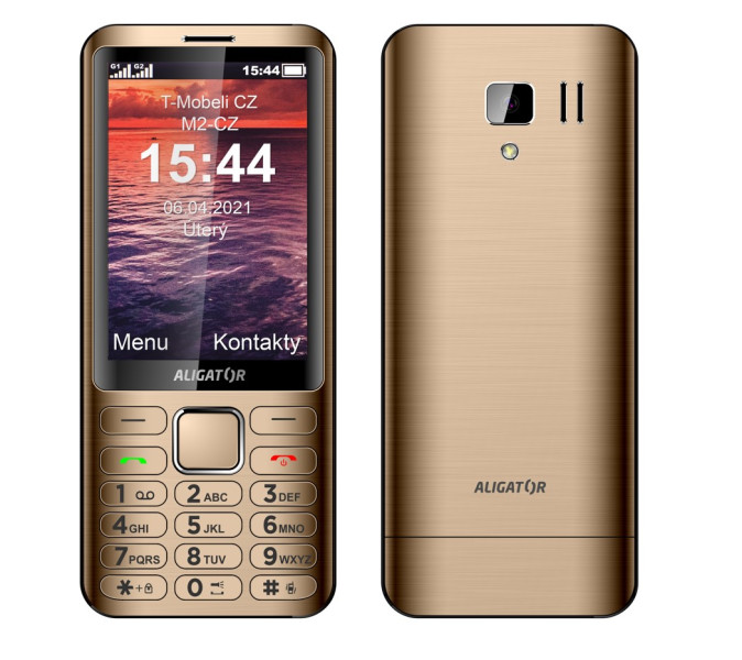 Aligator D950 dual SIM zlatý