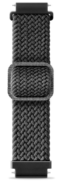 Řemínek textilní ALIGATOR 20mm, černý