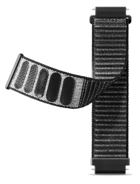 Řemínek nylonový ALIGATOR 20mm, černý