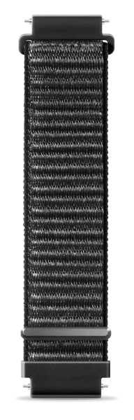 Řemínek nylonový ALIGATOR 20mm, černý