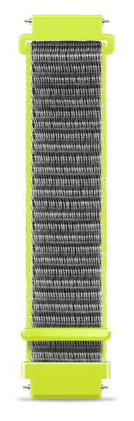 Řemínek nylonový ALIGATOR 20mm, limetkový