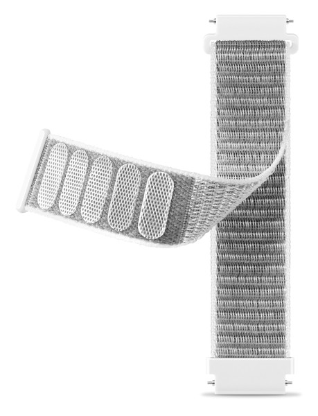 Řemínek nylonový ALIGATOR 20mm, bílý