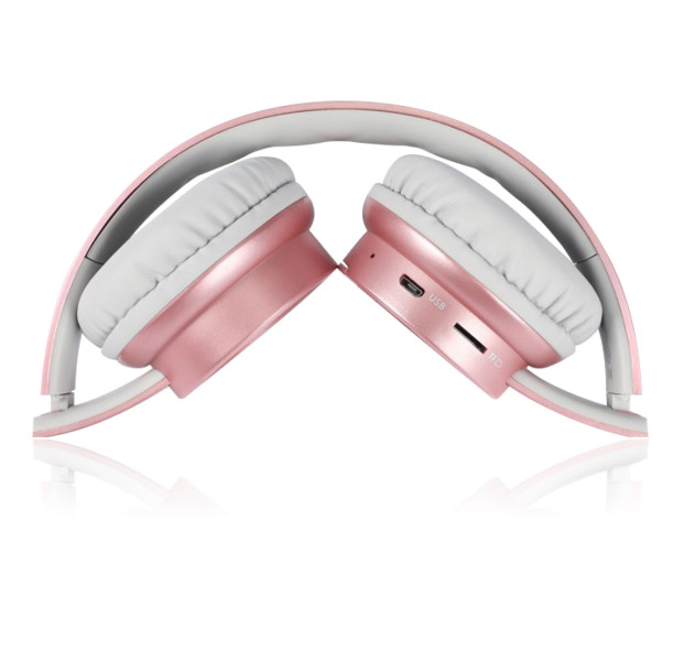 Bluetooth sluchátka ALIGATOR AH02 rosegold