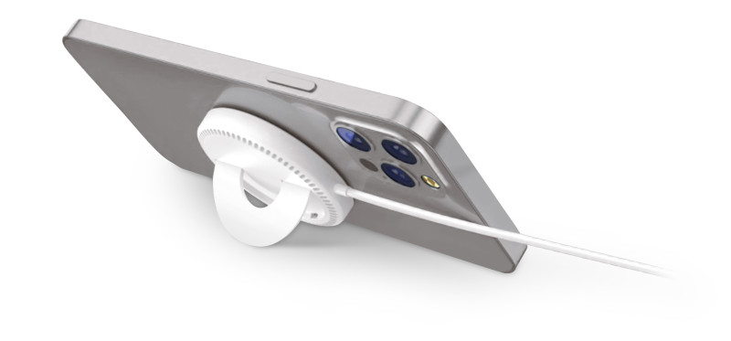 Bezdrátová nabíječka Aligator MagSafe 15W, bílá