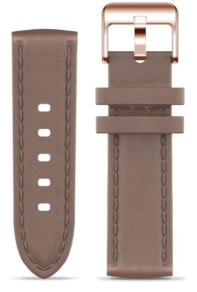 Náhradní řemínek ze syntetické kůže pro Aligator Watch Grace 16mm, cappuccino