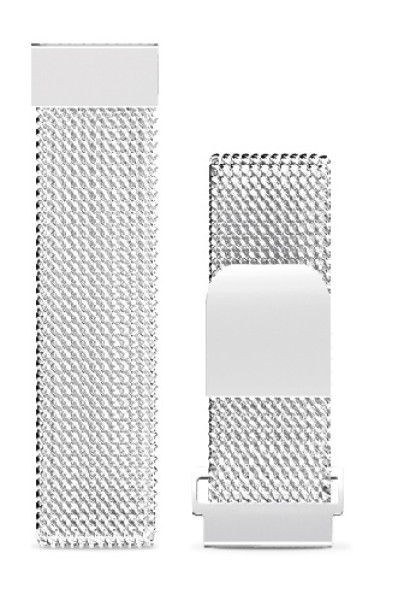 Náhradní kovový řemínek pro Aligator Watch Lady 16mm, stříbrný