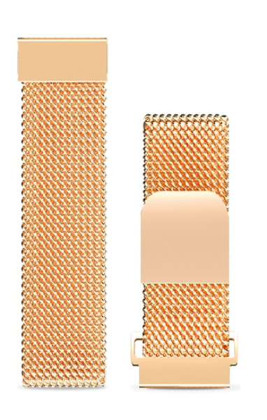 Náhradní kovový řemínek pro Aligator Watch Lady 16mm, zlatý