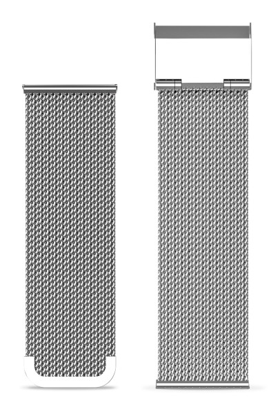 Náhradní kovový řemínek pro Aligator Watch life 20mm, stříbrný