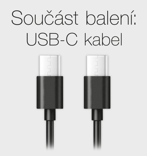 Chytrá Mini nabíječka do auta ALIGATOR Power Delivery 30W, USB-C + USB-A, USB-C/USB-C kabel, černá