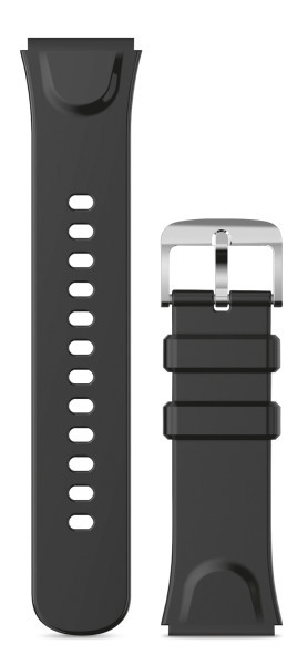 Řemínek silikonový ALIGATOR Care (TD20), černý