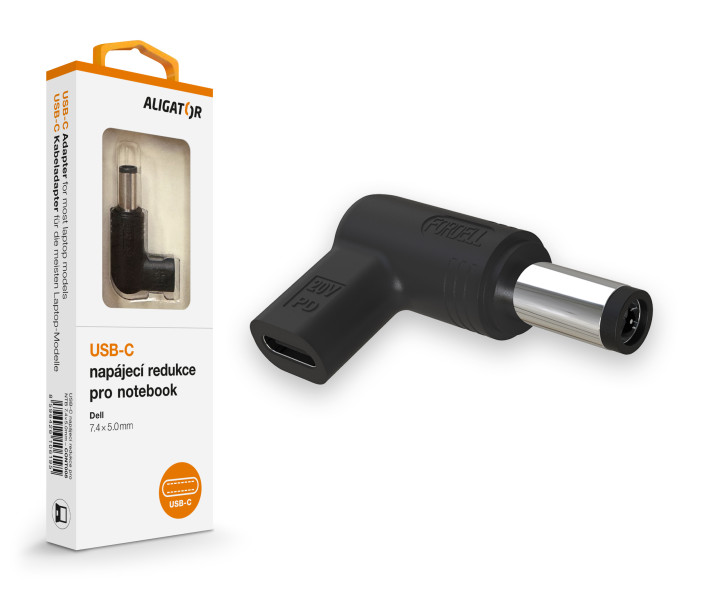 USB-C napájecí redukce 7,4 x 5,0mm pro notebooky dell