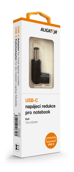 USB-C napájecí redukce 7,4 x 5,0mm pro notebooky dell