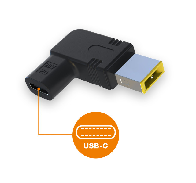 USB-C napájecí redukce 11 x 4,5mm pro notebooky lenovo
