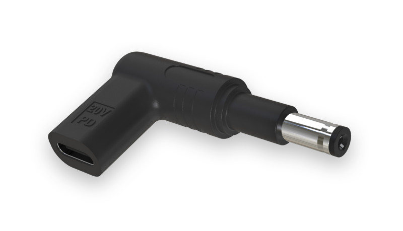 USB-C napájecí redukce 4,8 x 1,7mm (prodloužená) pro notebooky asus/compaq/HP