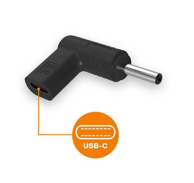 USB-C napájecí redukce 4,0 x 1,35mm pro notebooky asus