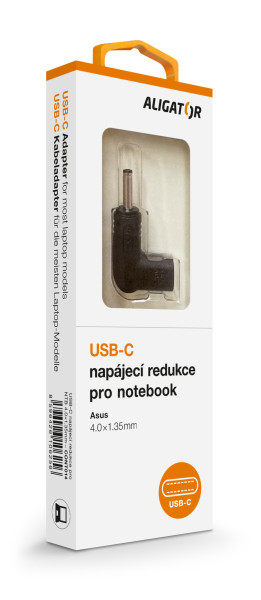 USB-C napájecí redukce 4,0 x 1,35mm pro notebooky asus