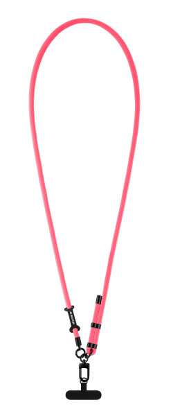 Šňůrka Crossbody Aligator Echt Machršňůra UNI neonově růžová