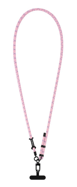 Šňůrka Crossbody Aligator Echt Machršňůra UNI světle růžová