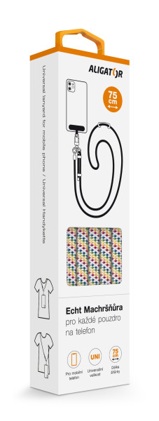 Šňůrka Crossbody Aligator Echt Machršňůra UNI strakatá