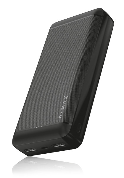 Powerbanka 20000 mAh A-MAX černá rychlé nabíjení