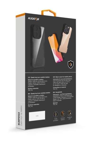 Pouzdro ALIGATOR Bumperzz iPhone 16 Plus, černé