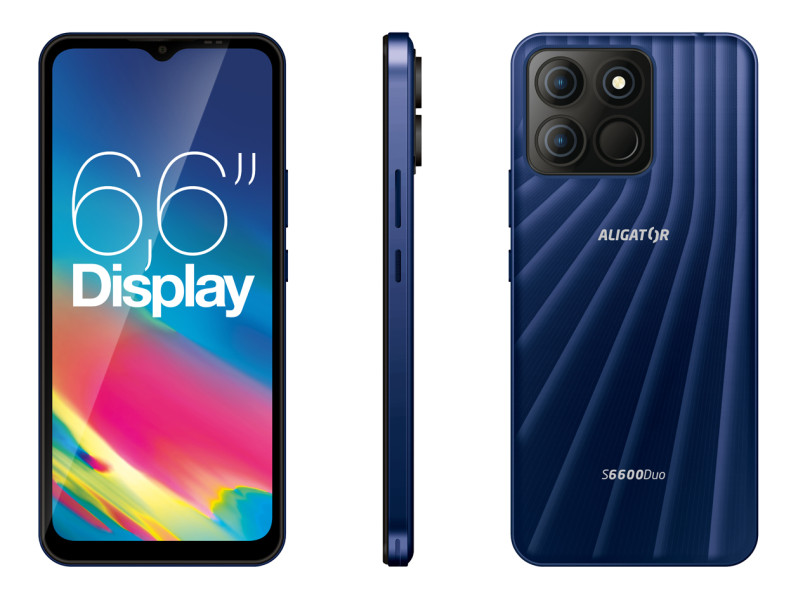 ALIGATOR S6600 Duo 4/64GB modrý