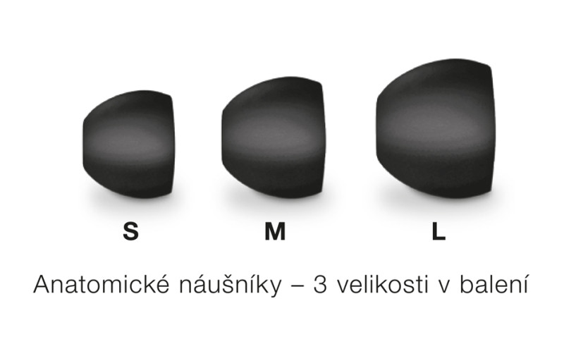 Bluetooth sluchátka Aligator Pods LCD + ANC, černá