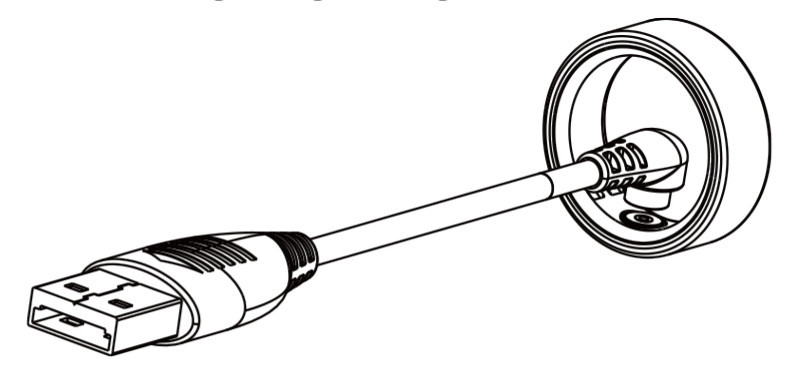 Nabíjecí magnetický adaptér pro chytrý prsten Aligator ring