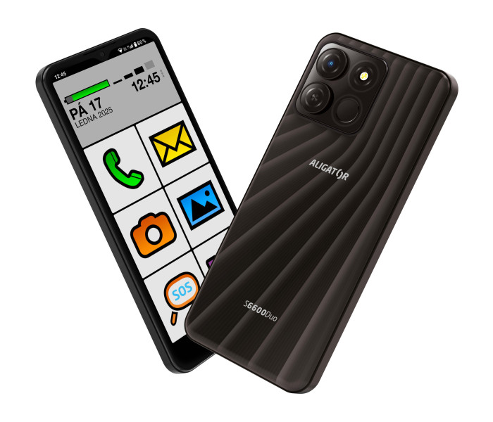 Aligator S6600 senior černý