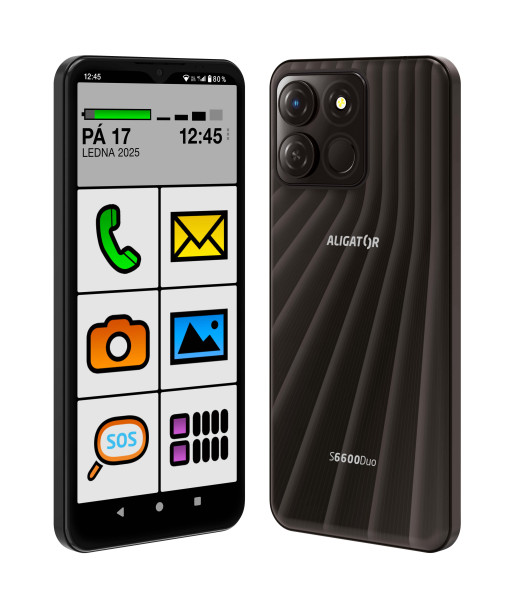 Aligator S6600 senior černý