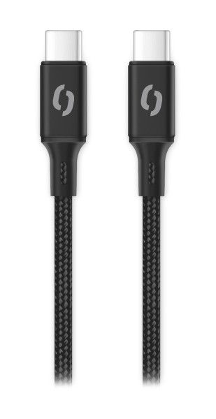Datový kabel Aligator power 5A 240W, USB-C/USB-C 2,5m