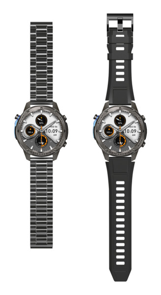 Chytré hodinky Aligator Watch GPS, černé