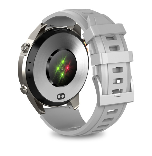 Chytré hodinky Aligator Watch GPS, stříbrné