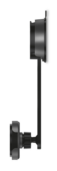 Držák do auta ALIGATOR pro MagSafe s bezdrátovým nabíjením 15W, s odolným ohebným ramenem, na palubní desku