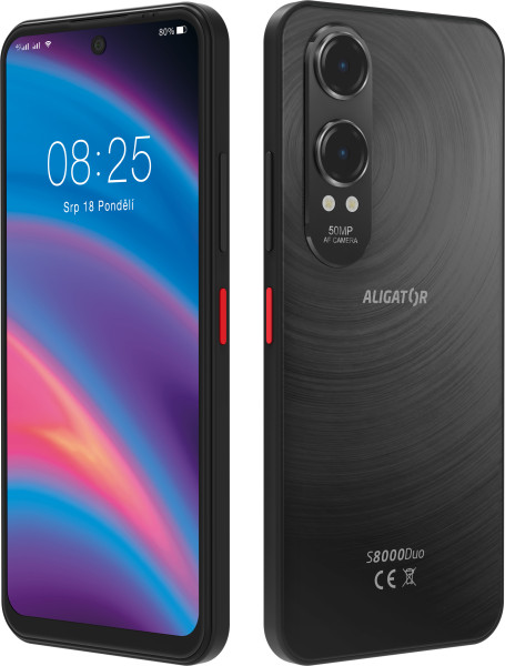 Aligator S8000 duo 4/128GB černý